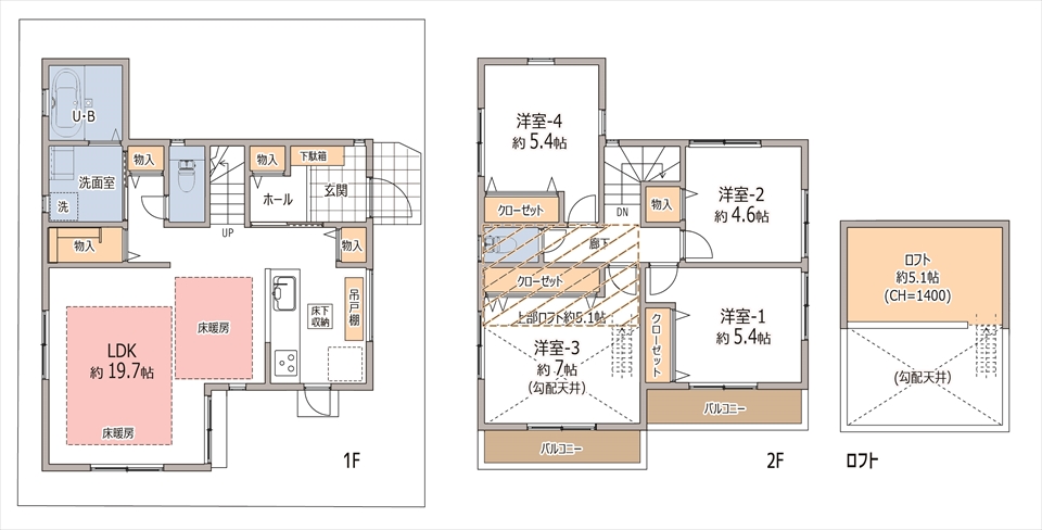 自社物件　新吉田東5丁目新築戸建のプラン作成