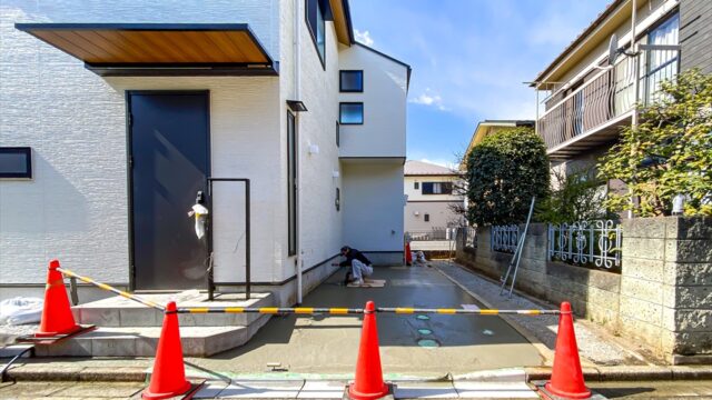 新吉田東5丁目Ⅲ　新築戸建　土間コンクリート打設工事